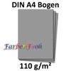 DIN A4 Writing Paper, Plano Sheet Craft Paper, 110 g/m²,