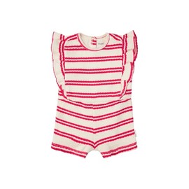 Noppies Baby Girls Playsuit Mogul Sleeveless Jumpsuit, Stripe pattern - N344, 86