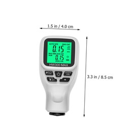 GLEAVI Digital Paint Gauge for Automotive Coating Coating Thickness Tester High Contrast Backlight Portable Depth Gauge for Car Paint Measurement