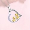 SUPAC Unique Heart-Shaped Duckling Pendant Necklace - Get Your Ducks