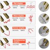 Plastic Welding Kit, 3s Instant Heating, 4 Shapes/750pcs Preciva 50W