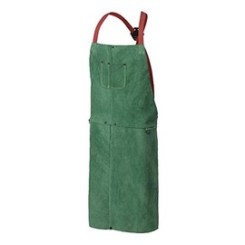 Pioneer V2340120-O/S Welding Bib Apron, Green Universal