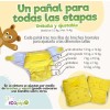 Pañal Ecopipo Liso Velcro Con Absorbentes - G4