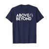 Motivational T-Shirt - Above and Beyond Tee T-Shirt