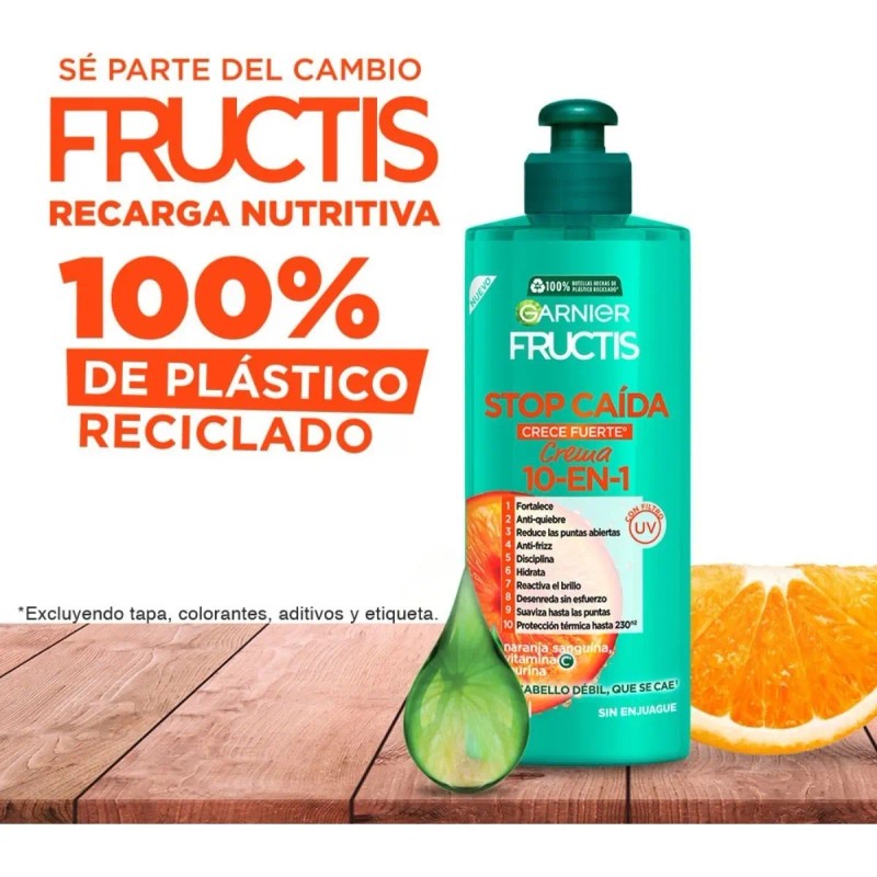 Garnier Fructis Crema Peinar Stop Caída 300ml