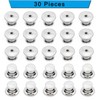 Betoplin 30 Pieces Pin Backs Locking, Metal Pin Backings Pin