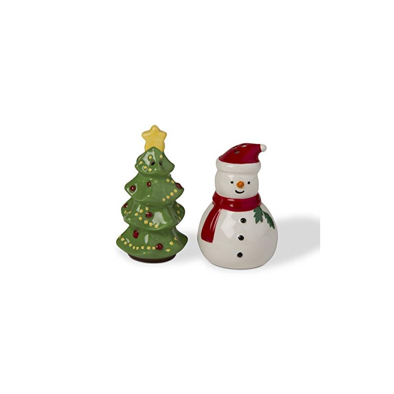 tag Snowman Tree Salt and Pepper Set, 1 EA