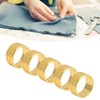 60pcs Sewing Thimbles Exquisite Copper Sewing Finger Protectors for Hand
