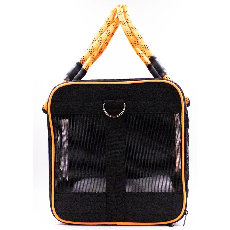 Buddy's Best Airline Approved Pet Carrier – Black & Orange