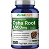 NusaPure OSHA Root Extract 1500 mg per Vegan Caps -
