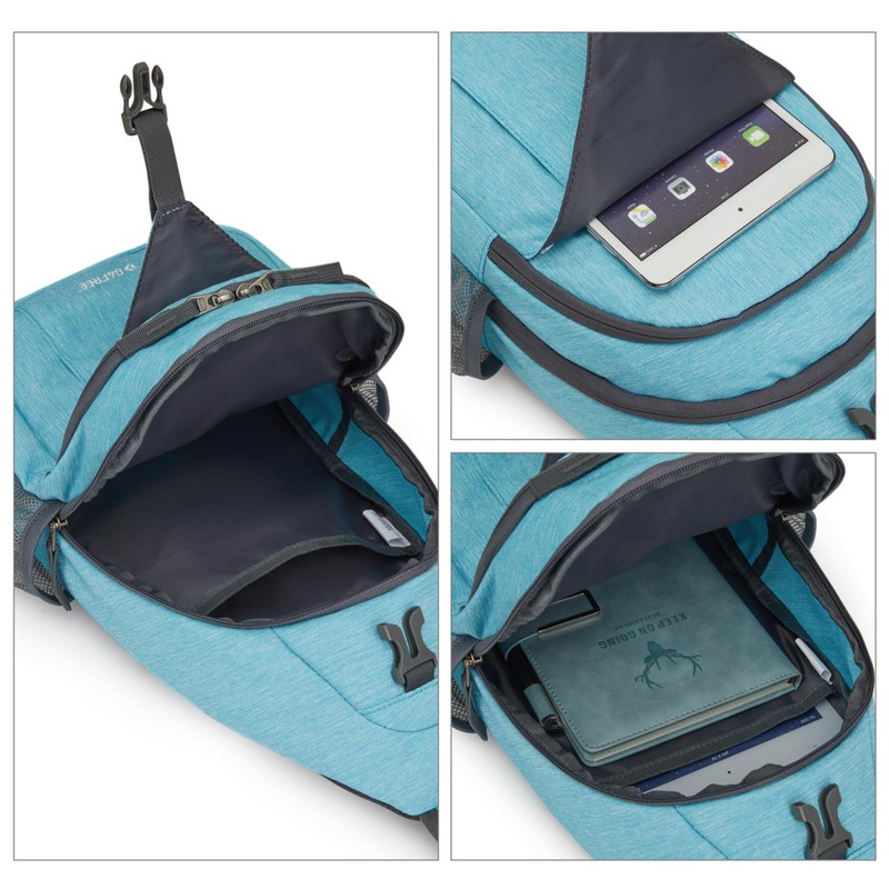 G4Free Sling Bag RFID Blocking Sling Backpack Crossbody Chest Bag