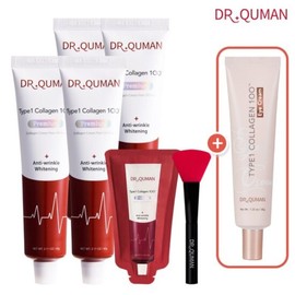 Dr. Qmen Premium Type 1 Collagen Cream Pack (60g4+10g1+Eye Cream) / 닥터큐먼 프리미엄 Type1 콜라겐 크림팩 (60g4+10g1+아이크림)