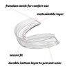 Lulyl Protective measures for athletics mouth rubber shielding for sports,