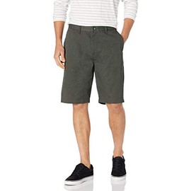 Volcom Men's Vmonty Chino Shorts, Charcoal Heather, 36