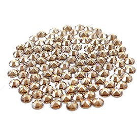 Preciosa Viva Rhinestones No Hotfix Flatback - Honey - SS16 (4mm) - Choose Your Quantity (144)