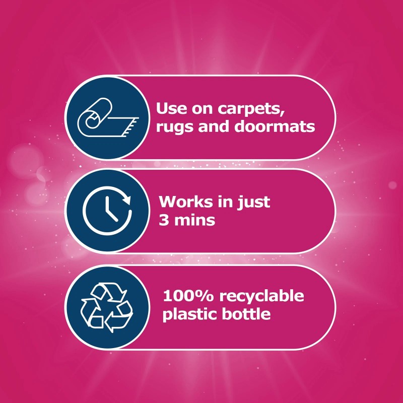 Dr. Beckmann Effective Carpet Stain Remover Brush 21.97 Oz Eliminates