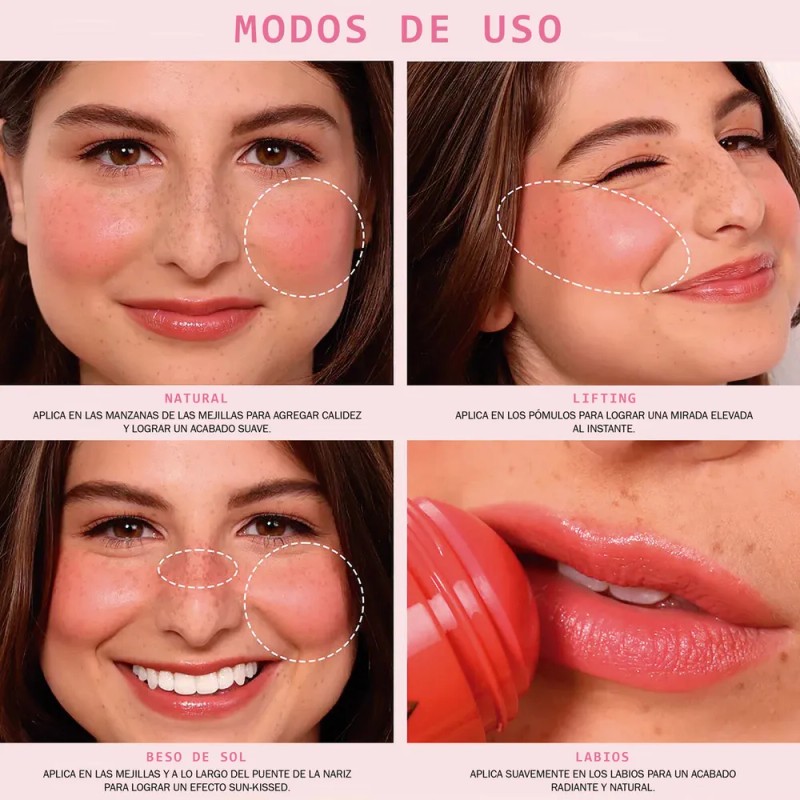 Rubor Moira Soft Blush Balm Tono Del Maquillaje 007 Fair