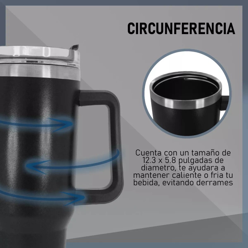 MLM Productos Termo Vaso Para Cafe Acero Inoxidable Doble Pared