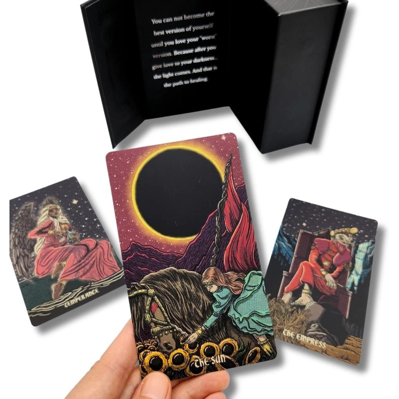 Dark Reflections Shadow Work Tarot Deck by La Muci, small