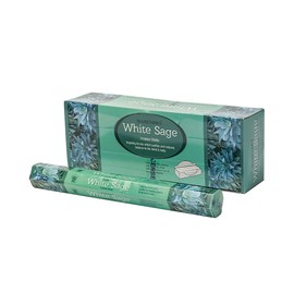 Mahendra White Sage Incense Sticks 120 Pieces (6 Packs of 20 Pieces)