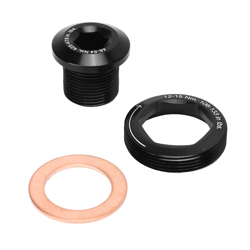 Bike Crankset Bolt Aluminum Alloy M15 M26 Hex Crank Arm