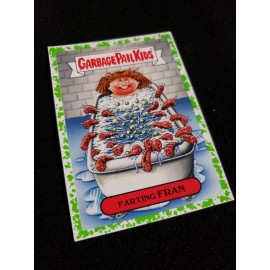 Garbage Pail Kids 2019 Revenge Oh Horror-ible GREEN BORDER 9b FARTING FRAN GPK
