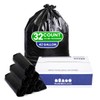 Plasticplace Contractor Trash Bags 42 Gallon 3.0 Mil Rolls Black