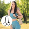 2 Packs Yoga Mat Straps for Carrying, Premium Adjustable Loops