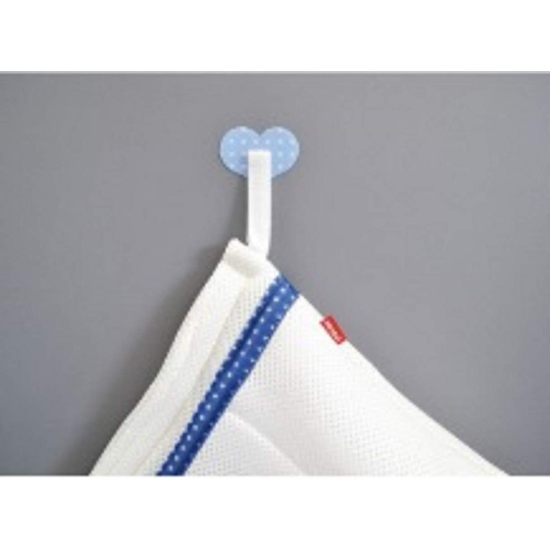 SOWA Laundry Net for Washing Shoes (with catch hook), White,