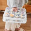 Top Shelf Elements Cupcake Carrier, White Cupcake Holder Carries 24