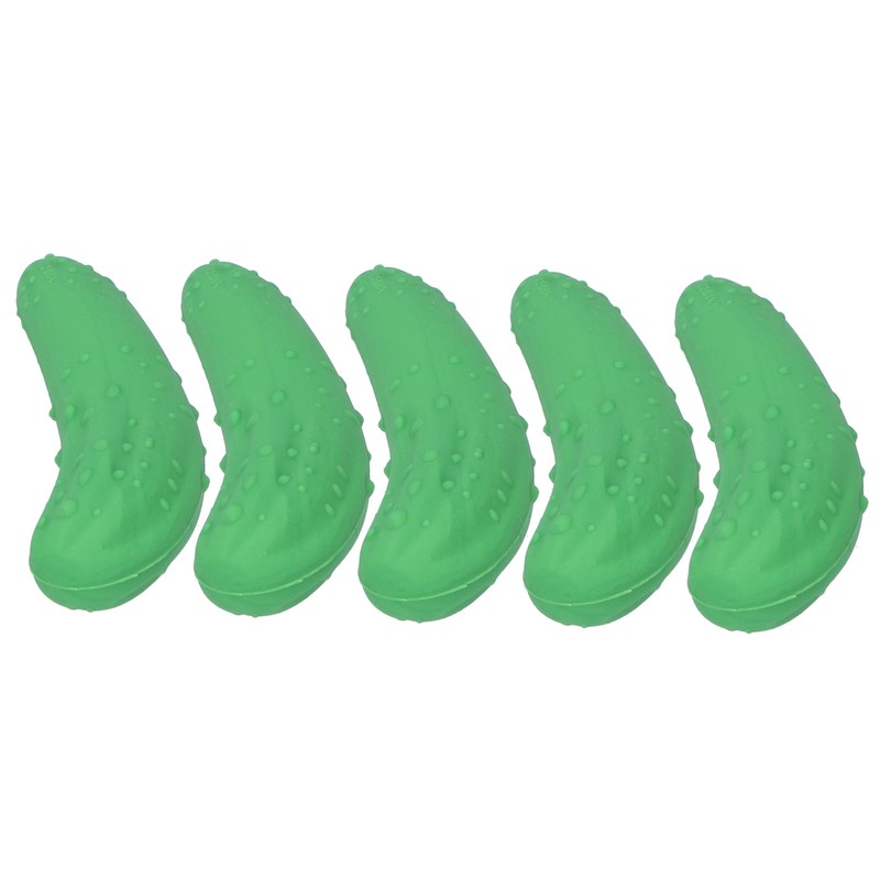 5Pcs Wine Stoppers Silicone Reusable Artificial Cucumber Shape Beverage Bottle