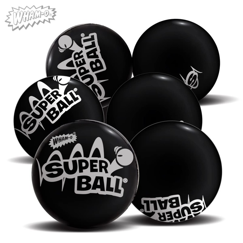 Wham-O The Original Superball with Zectron (6 Pack Bundle)