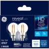 GE Reveal LED Light Bulbs, 60 Watt, A15 Ceiling Fan