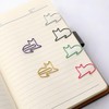 CATOR Pack of 40 Paper Clips Colourful Paper Clips Animal