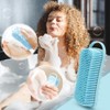 Silicone Body Scrubber, 2 in 1 Soft Silicone Loofah 2