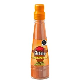 Bufalo 3 PACK BUFALO SALSA HABANERO OF 144g EACH - FREE SHIPPING