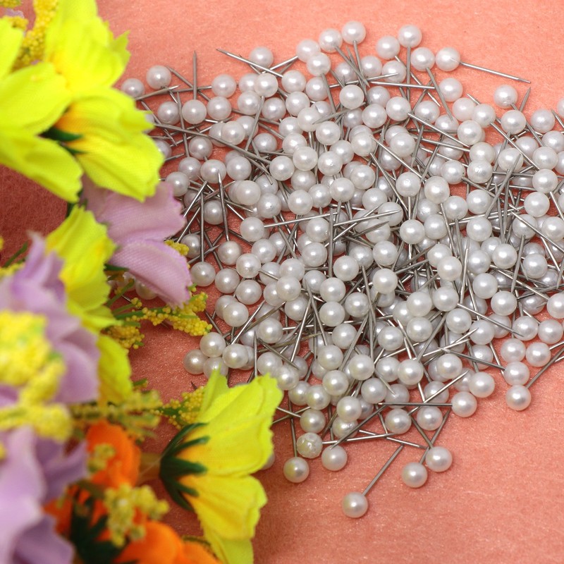 VAPKER 1/8 Inch Map Tacks Round Plastic Head Push Pins