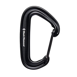 Black Diamond Mini Wire Carabiner, Black