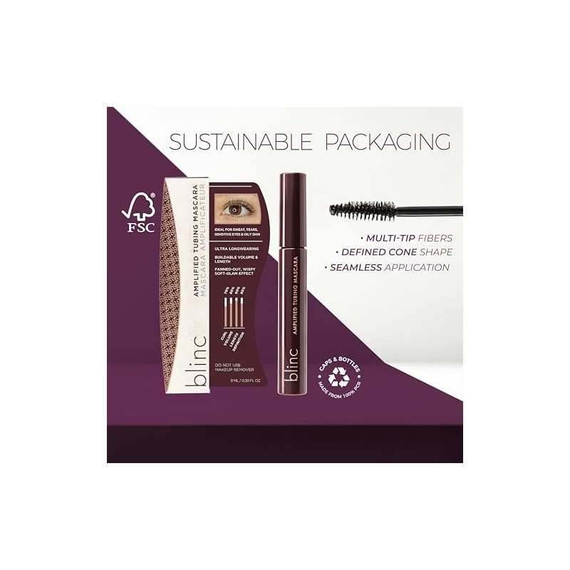 Blinc Mascara Amplificada, Negro, 8.5 g