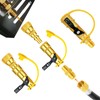 MENSI 1/4" Quick Connect Propane Disconnect Universal Adapter Kit Convert