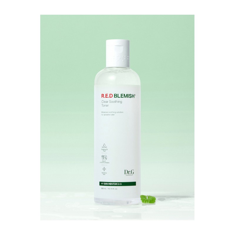 Dr.G Red Blemish Clear Soothing Toner 300mL / 레드 블레미쉬