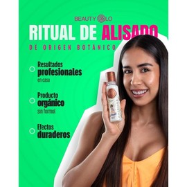 Ritual Botanico Organic Keratina Hair Relaxer – 4 oz/120 ml, 12 Oils & Amino Acids, Formaldehyde-Free, Smooths & Strengthens Hair Naturally