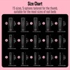NOVO OVO Sculpted XXL Square Nail Tip for Curved Nails,