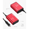 vansoet 150W Power Inverter DC 12V to 110V AC Car