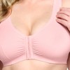 Glamorise Women's Full Coverage Bra, Soft Pink