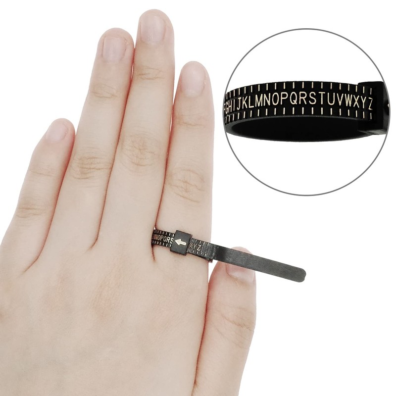 LIPIODOL Ring Sizer Professional Ring Mandrel Gauge Tool UK Size