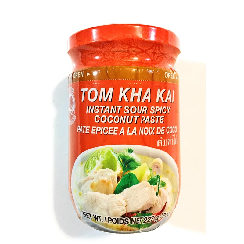 Cock Brand Tom Kha Kai Instant Sour Spicy Coconut Paste
