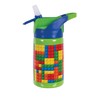 Avanti YumYum Auto Spout Insulated Drink Bottle, 375ml, Building Blocks
