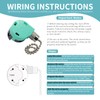 HUAXRUI Ceiling Fan Pull Chain Switch ZING Ear ZE-268S6, Ceiling