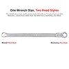 TEKTON 6 mm Long Fixed/Flex Head 12-Point Ratcheting Box End